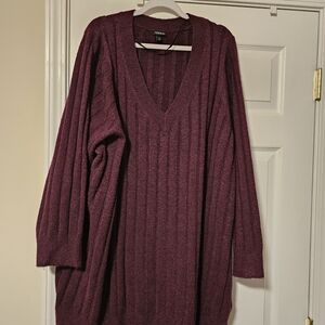 Torrid Tunic Sweater 5 5X 28